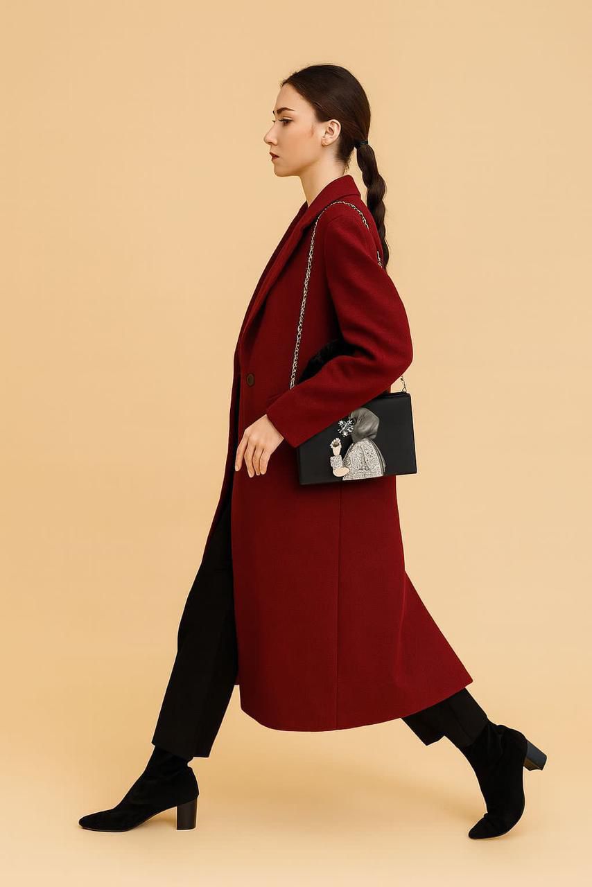 Master Quality handbag Clutch with Fur Handle