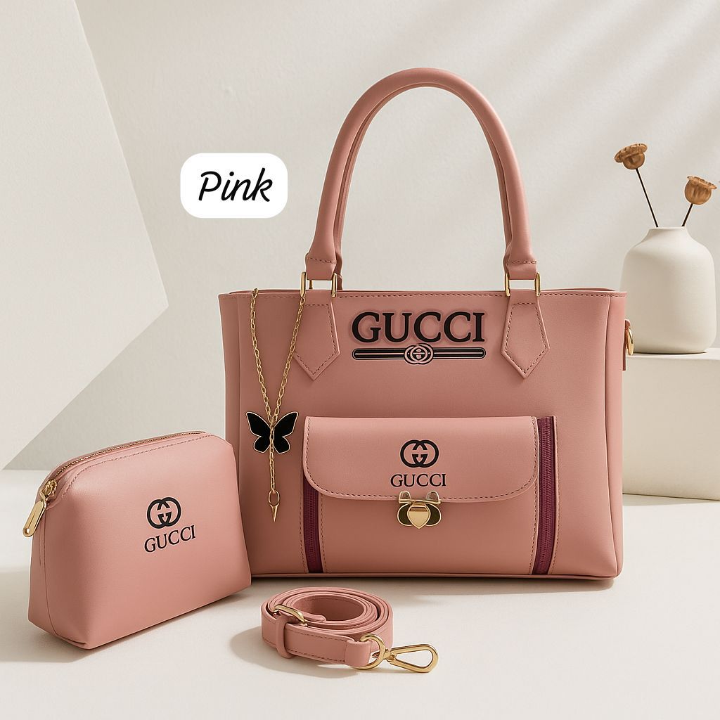 GUCCI Premium 2-Piece Shoulder and Clutch Set