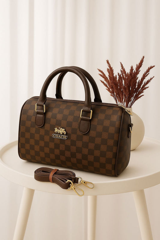 COACH Signature Barrel Bag