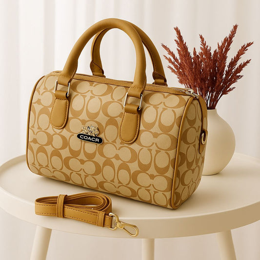 COACH Signature Barrel Bag