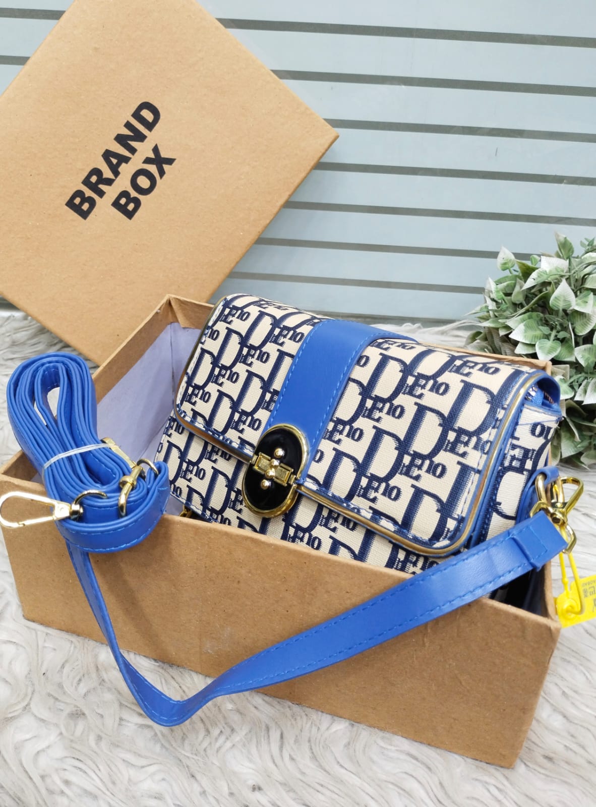 Dior-Inspired Luxury Crossbody Bag