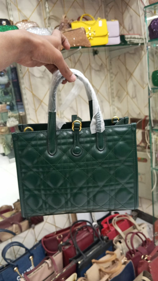 Dafengli Quilted Tote (Dior Cannage Style)
