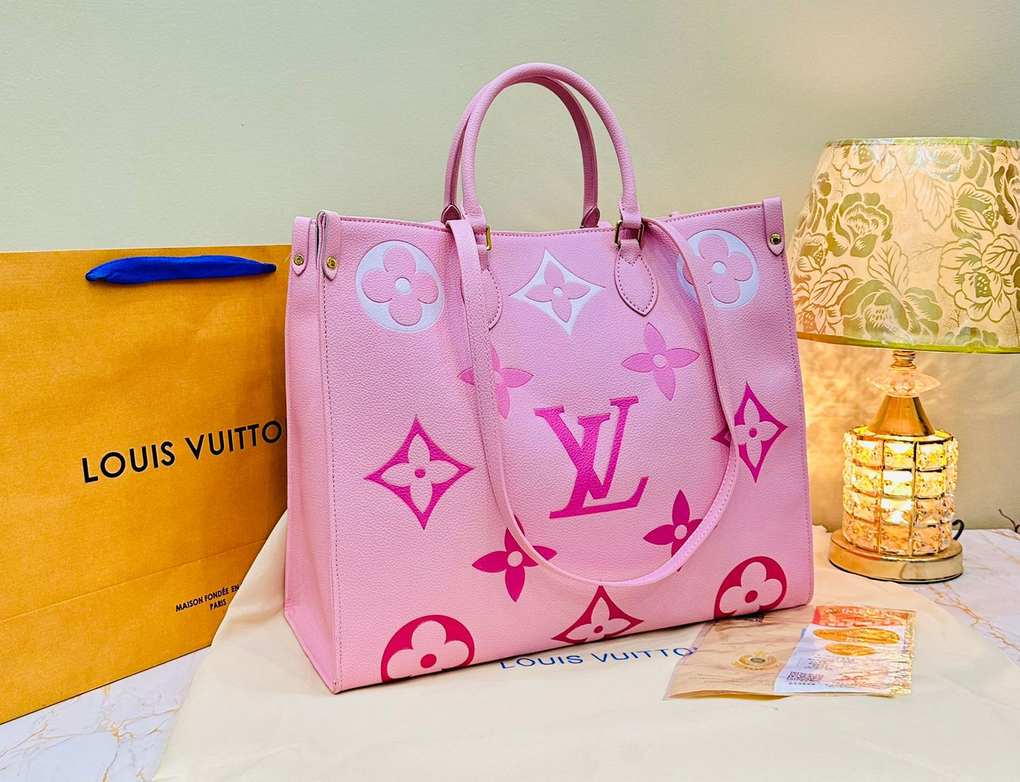Louis Vuitton Black Monogram Tote Bag – Stylish &amp; Spacious